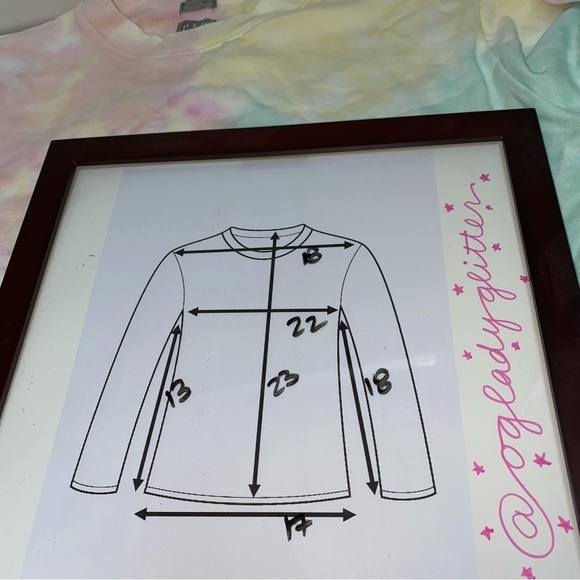 Gap Unicorn/Rainbow Tie Dye Sweatsuit + Tee SET - Picture 6 of 7